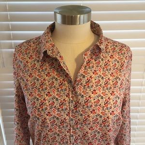 Lauren Conrad Floral Shirt